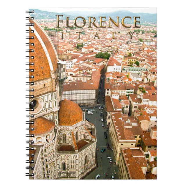 Florence, Italy (Duomo) Spiral Notebook (Front)