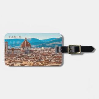 Florence Italy Duomo Travel Luggage Tag