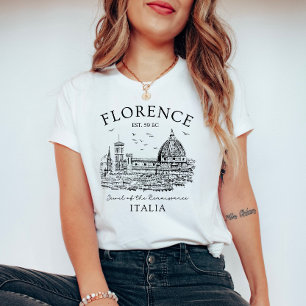 Florence Italy  – Firenze Italian Souvenir T-Shirt