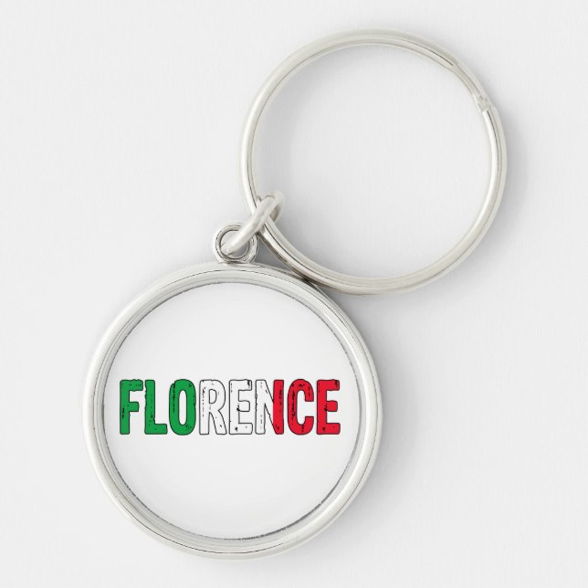 Florence Italy Key Ring (Front)