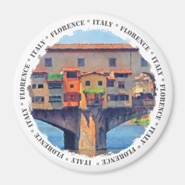 Florence, Italy Magnet (Front)