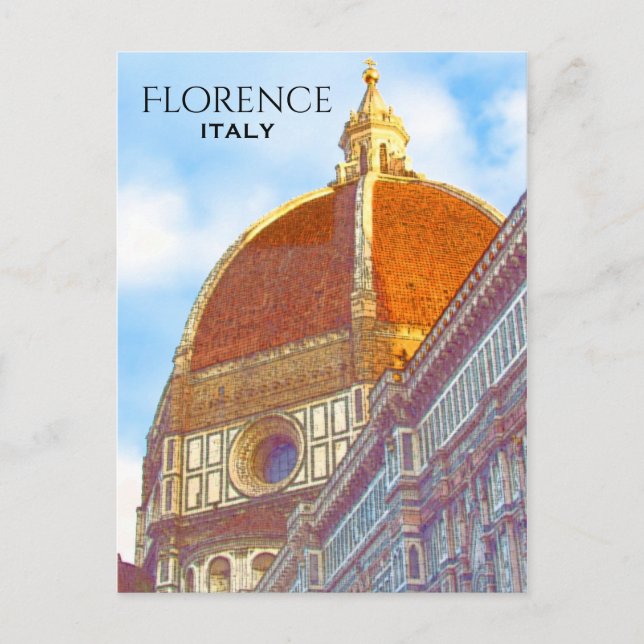 Florence, Italy Postcard (Front)