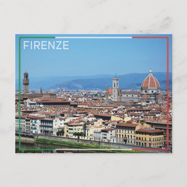 Florence - Italy Postcard (Front)