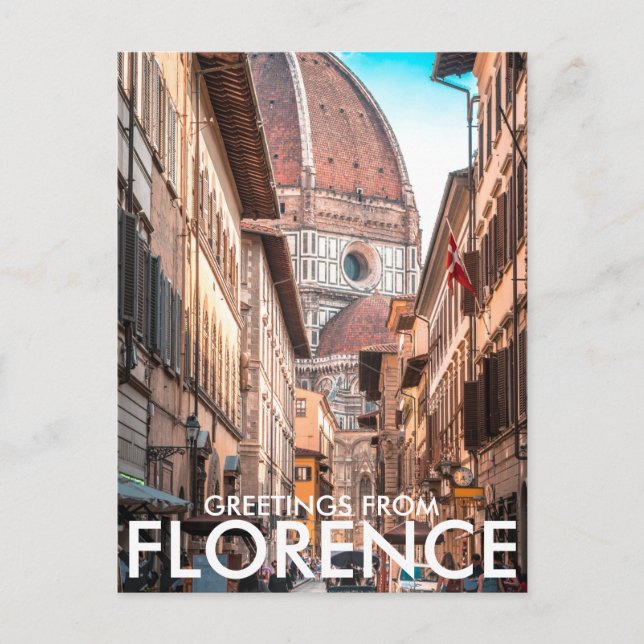 Florence, Italy Postcard (Front)