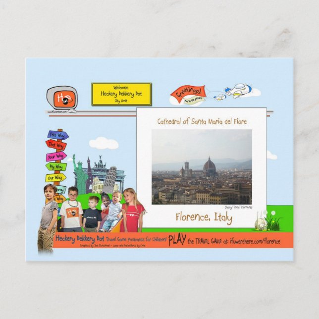 Florence, Italy Postcard (Front)