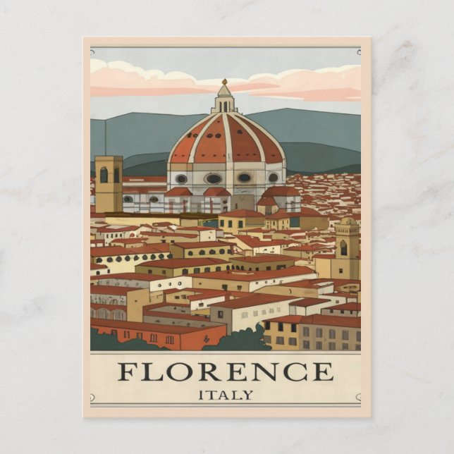 Florence, Italy Postcard (Front)