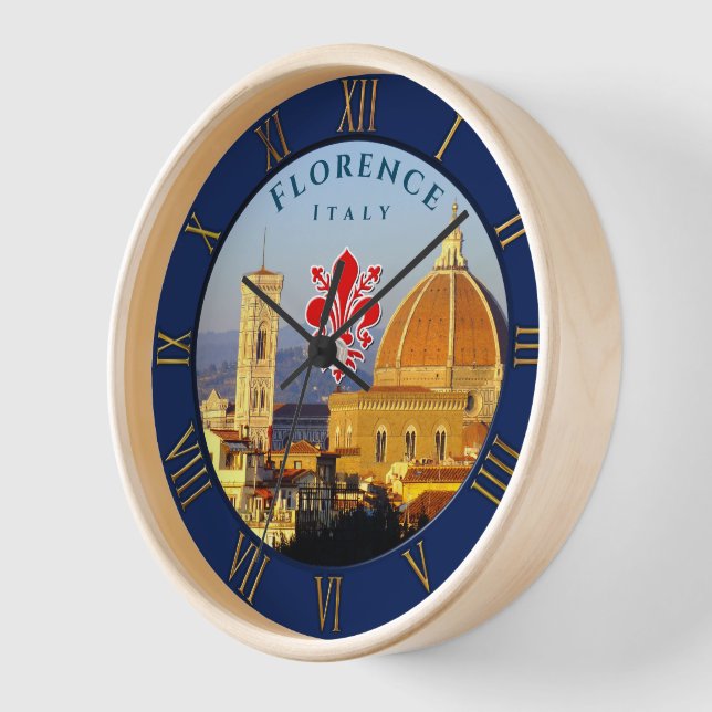 Florence, Italy - Santa Maria del Fiore Clock (Angle)