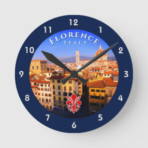 Florence, Italy - Santa Maria del Fiore Round Clock