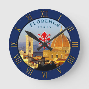 Florence, Italy - Santa Maria del Fiore Round Clock