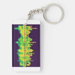 Florence Italy Skyline Key Ring