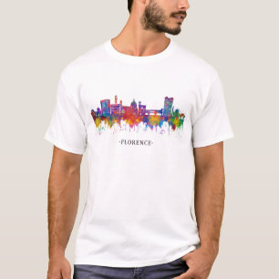 Florence Italy Skyline T-Shirt