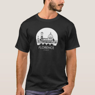 Florence Italy Skyline T-Shirt