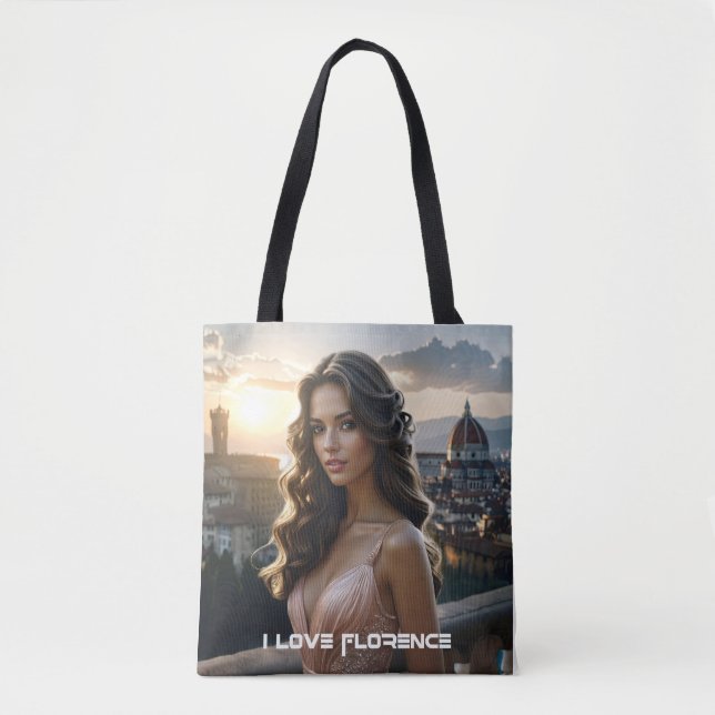 FLORENCE - ITALY TOTE BAG (Front)