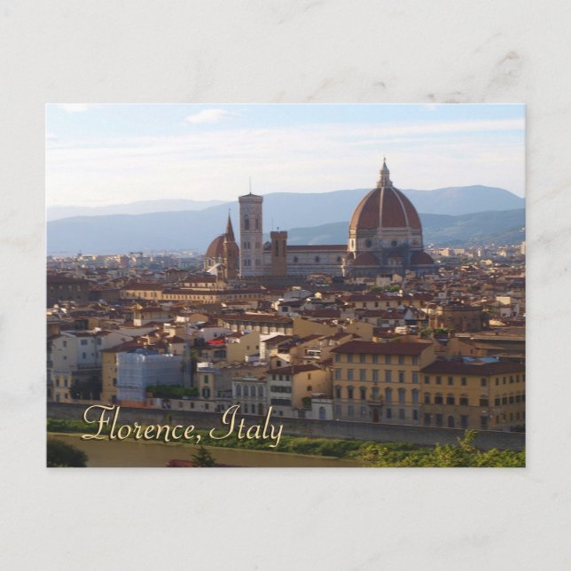 Florence Italy Travel Keepsake Gift Postcard (Front)