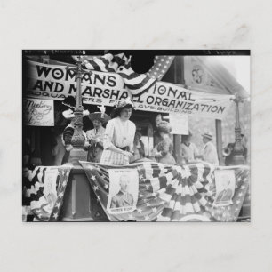 Florence Jaffray Hurst Daisy Harriman Suffragette Postcard