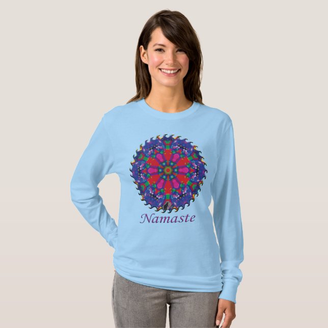 Florence Namaste Kaleidoscope T-shirt (Front Full)
