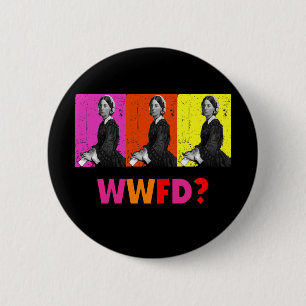 Florence Nightengale Gifts "WWFD?" 6 Cm Round Badge