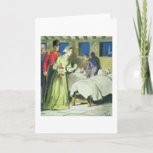 Florence Nightingale (1820-1910) from 'Peeps into Card