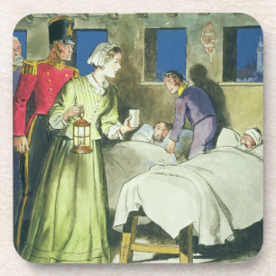 Florence Nightingale (1820-1910) from 'Peeps into Coaster