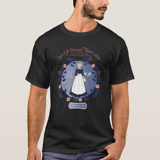 Florence Nightingale 200 Anniversary Year of Nurse T-Shirt (Front)