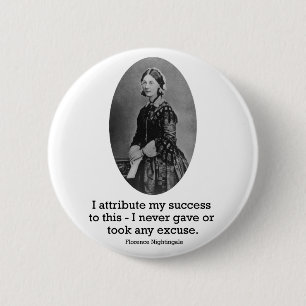 Florence Nightingale Button