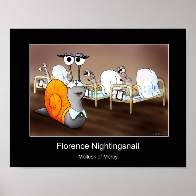 Florence Nightingsnail Poster (Front)