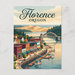 Florence, Oregon Postcard