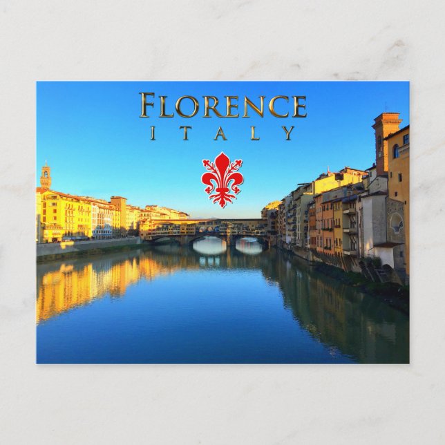 Florence - Ponte Vecchio Postcard (Front)