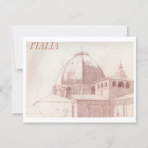 Florence rooftops vintage travel