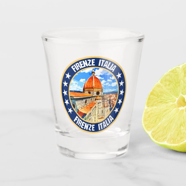 Florence                                           shot glass (Front)