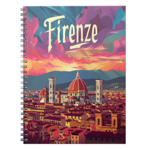 Florence Sunset Notebook