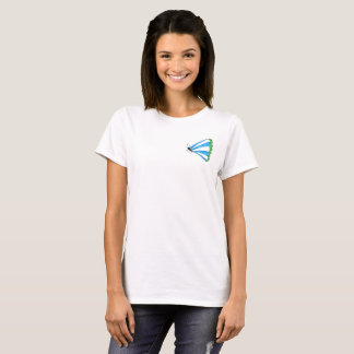 Florence Woman's Basic White Tee-Shirt T-Shirt