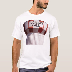 Florence Y'all Water Tower Light Colour T-shirt