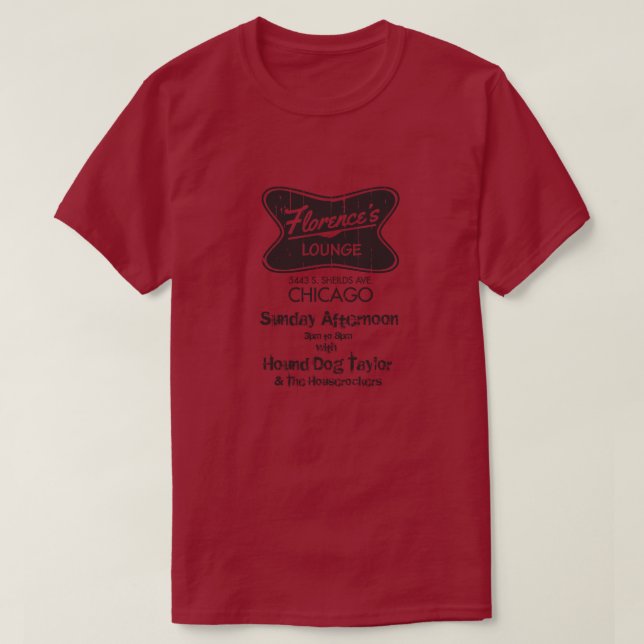 Florence's Lounge T-Shirt (Design Front)
