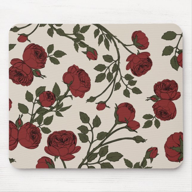 Florentina Rose mouse pad (Front)