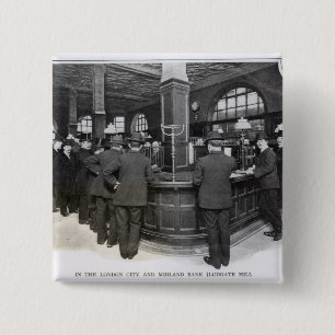 Florentine Bank 15 Cm Square Badge