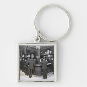 Florentine Bank Key Ring