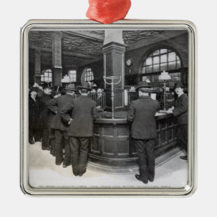 Florentine Bank Metal Tree Decoration