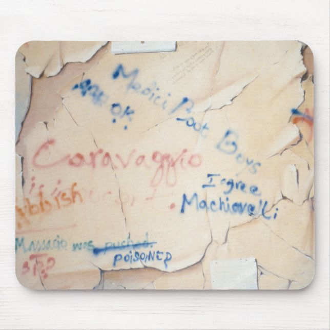 Florentine Graffiti Mouse Pad (Front)