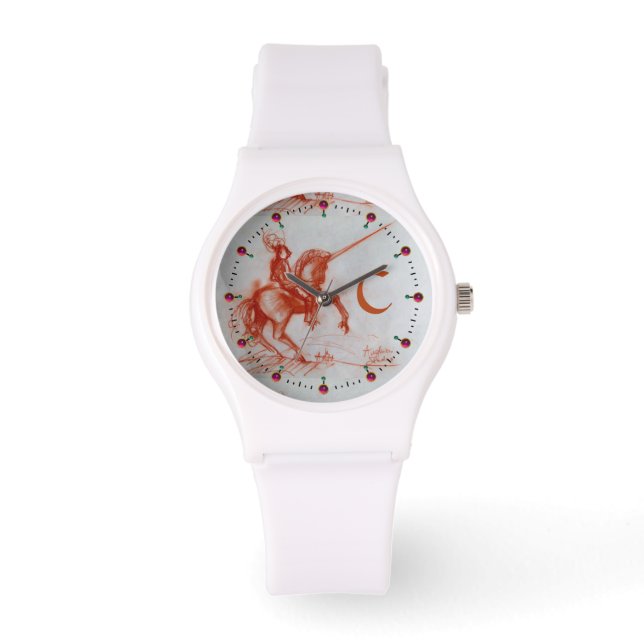 FLORENTINE  KNIGHT ON HORSEBACK monogram Watch (Front)