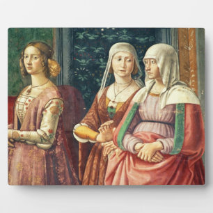 Florentine Ladies, from the Birth of St. John the Plaque
