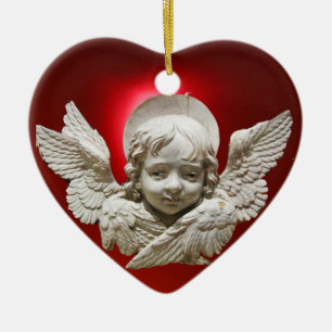 FLORENTINE RENAISSANCE ANGEL CERAMIC TREE DECORATION