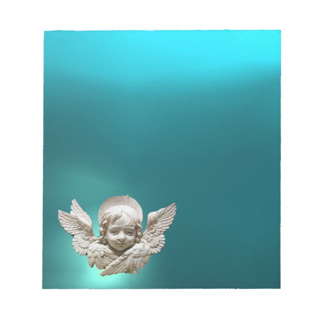 FLORENTINE RENAISSANCE ANGEL NOTEPAD (Front)