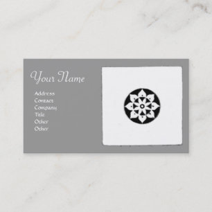 FLORENTINE RENAISSANCE HARMONY,grey Business Card
