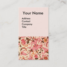 FLORENTINE RENAISSANCE PINK FLORAL SWIRLS,FLOWERS