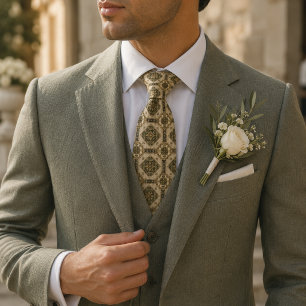 Florentine Stone Atelier Luxury Italian Tie