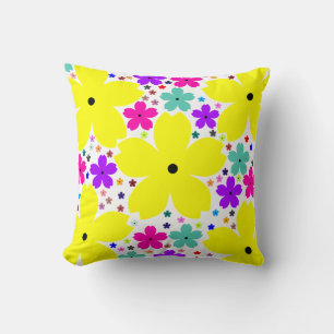 flores amarelas cushion