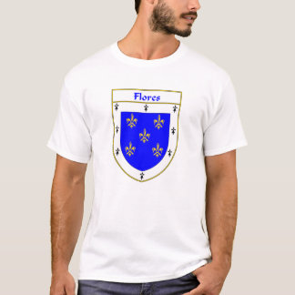 Flores Coat of Arms/Family Crest T-Shirt