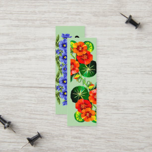 Flores do Brasil capuchinha collection, Calling Card