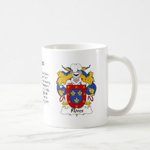 Flores Family Crest cup